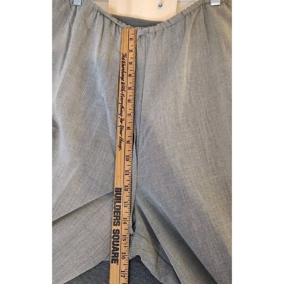 J. Jill Womens Pants Gray Size XLT Wide Leg Viscose Mohair Wool Blend Pants NWT - Picture 4 of 9